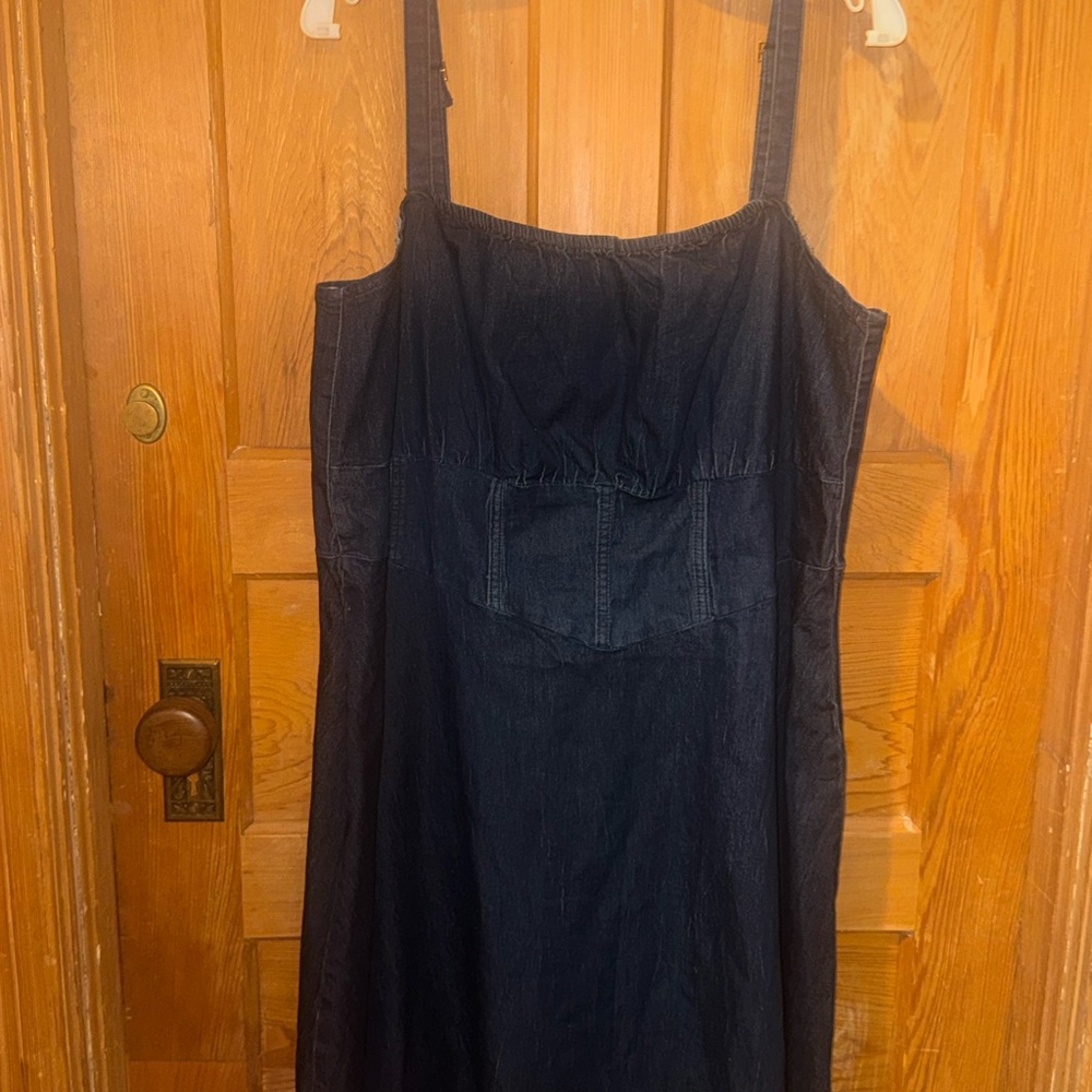 City Chic Indigo Denim dress